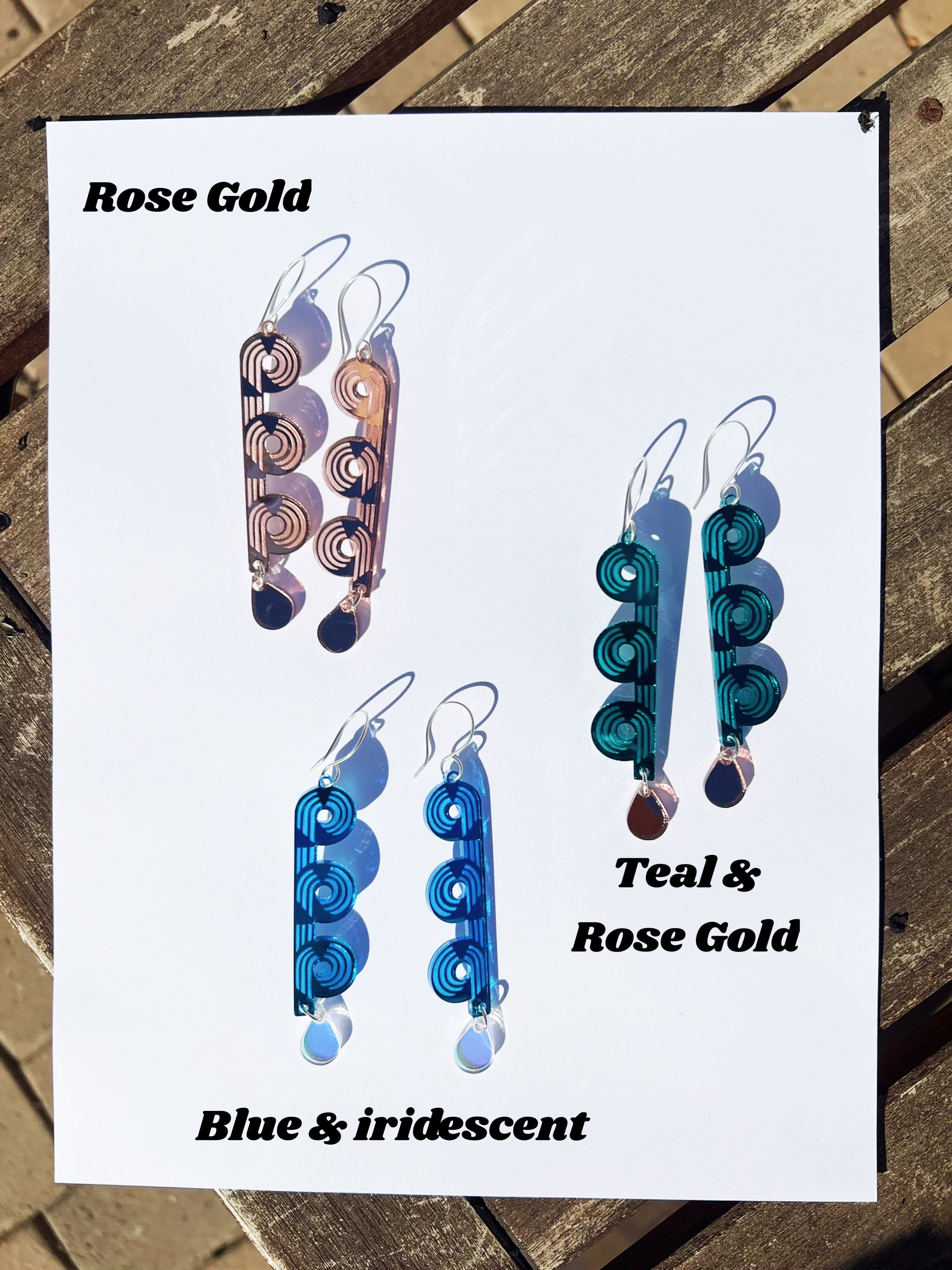 Water Windows hot Earrings