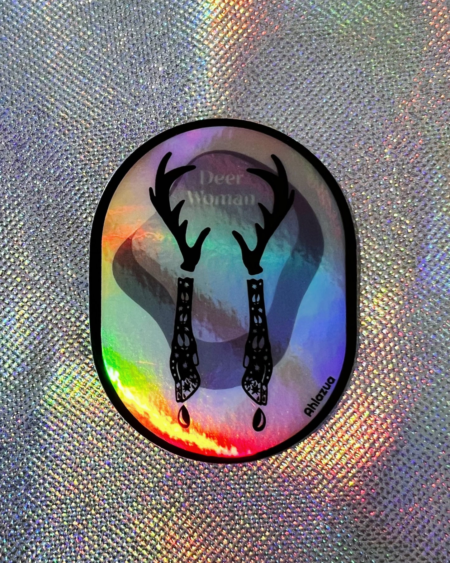 Holographic Deer Woman